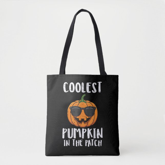 Halloween Coolste Kürbis-Patch-Kostüm Männer Junge (Vorderseite)