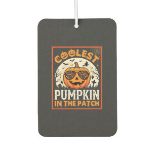Halloween Coolste Sonnenbrille im Kürbisbeet Autolufterfrischer