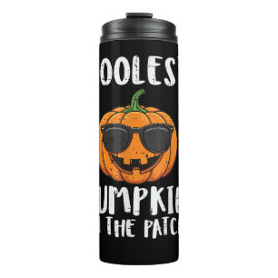 Halloween Coolster Kürbis-Patch-Kostüm Männer Jung Thermosbecher