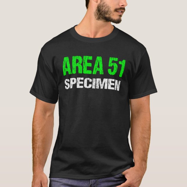 Halloween Costume Area 51 Groom Lake Roswell Alien T-Shirt (Vorderseite)