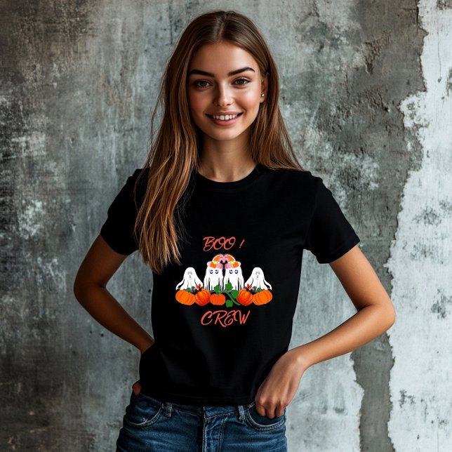 Halloween Costume BOO Crew Pumpkin Patch Spooky T-Shirt (Halloween Costume BOO Crew Pumpkin Patch Spooky T-Shirt)