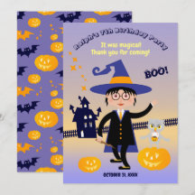 Halloween Costume Boy Wizard Geburtstagsparty
