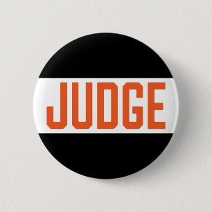 Halloween Costume Contest Judge Abzeichen Button