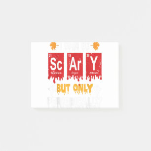 Halloween Costume for Scientists Funny Chemistry H Post-it Klebezettel