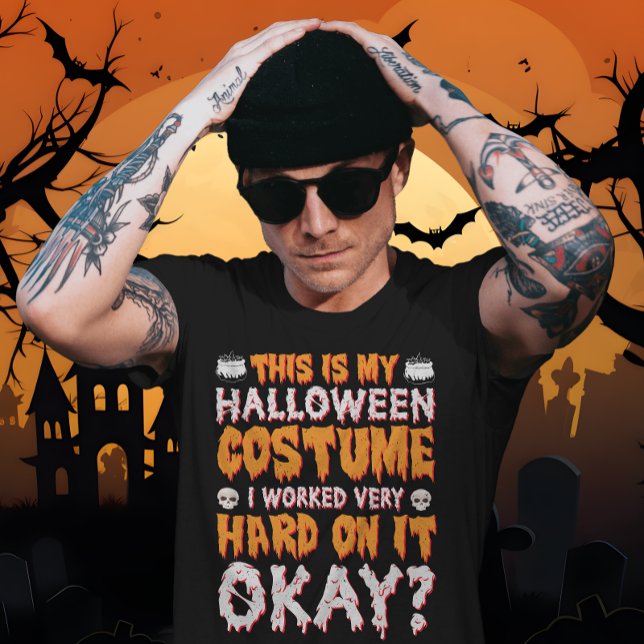 Halloween Costume Funny T-Shirt (Von Creator hochgeladen)