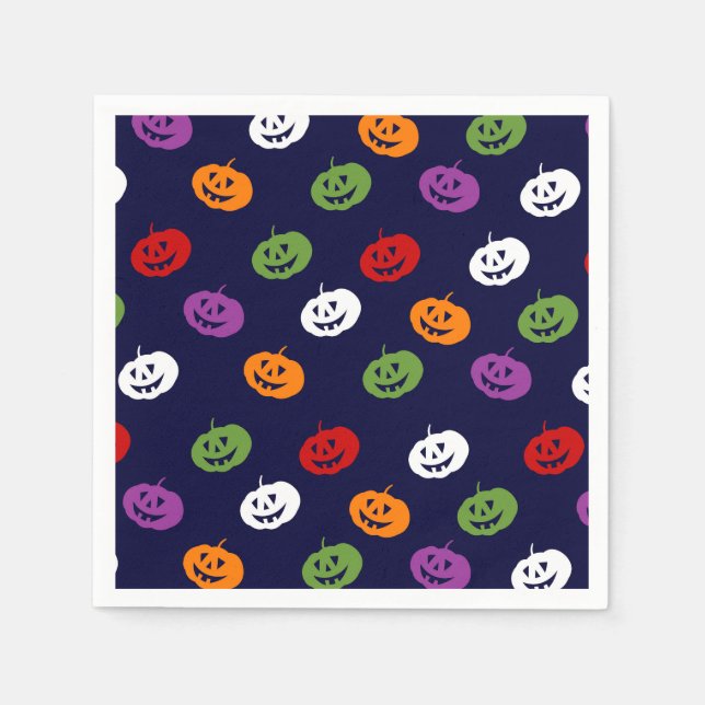 Halloween Costume Girl Geburtstagsparty Serviette (Vorderseite)