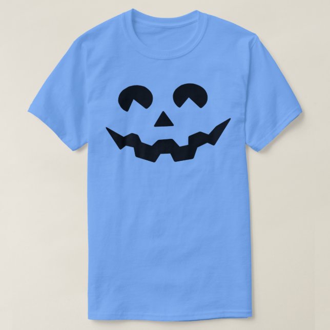 Halloween Costume Jack O' Lantern Pumpkin Face Wom T-Shirt (Design vorne)