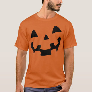 Halloween Costume Jack O' Lantern Pumpkin Face Wom T-Shirt