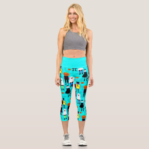 halloween costume kids imitieren Fledermäuse Capri Leggings