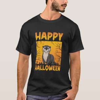 Halloween Costume Männer Frauen Kinder Funny Otter T-Shirt