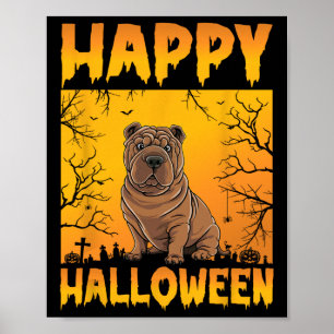 Halloween Costume Männer Frauen Kinder Funny Shar  Poster