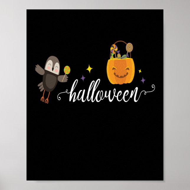 Halloween Costume Monster Ghost Poster (Vorne)