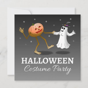 Halloween Costume Party Einladung