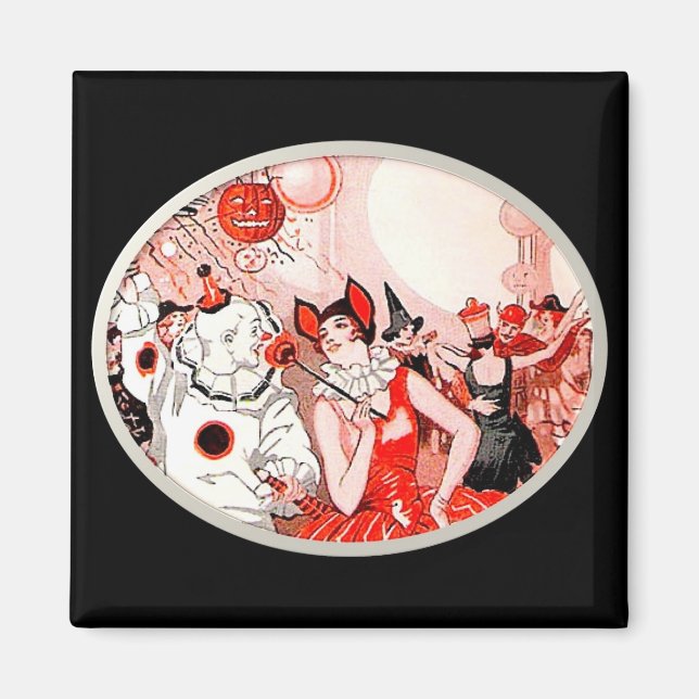Halloween Costume Party Magnet (Vorne)