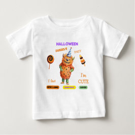 Halloween Costume Party Monsters lustiger Tanz Baby T-shirt