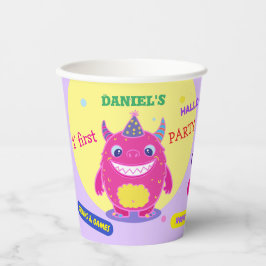 Halloween Costume Party Monsters lustiger Tanz Pappbecher