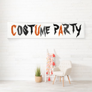 Halloween Costume Party Spaß Spooky Text Banner