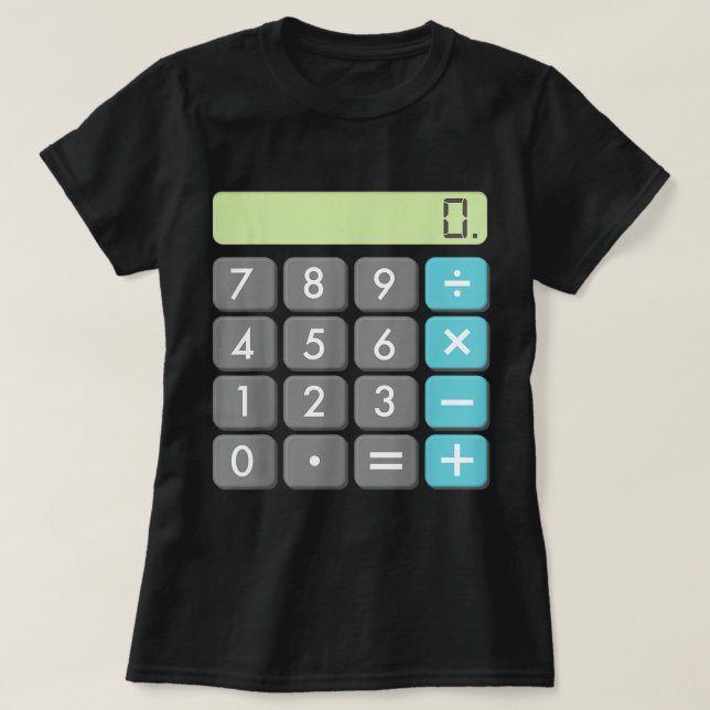 Halloween Costume Shirt Math Geek Cool (Design vorne)