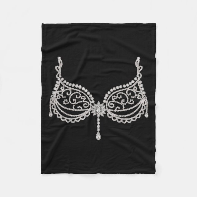Halloween Costume Show Girl  Fleecedecke (Vorderseite)