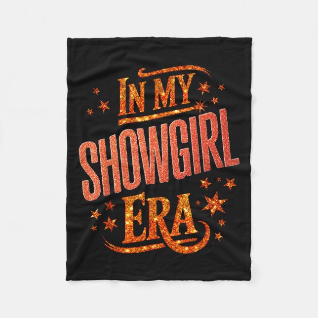 Halloween Costume Show Girl In My Show Girl Era Wo Fleecedecke (Vorderseite)