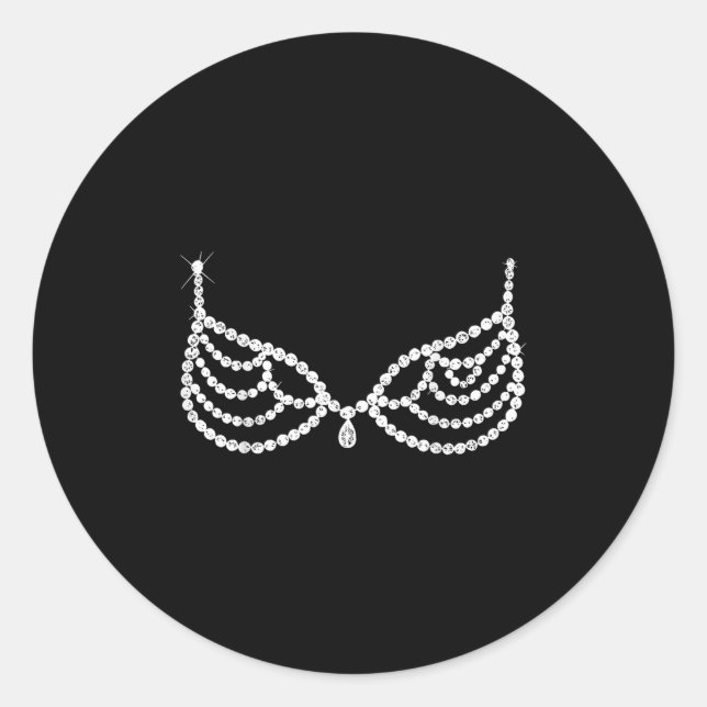 Halloween Costume Show Girl  Runder Aufkleber (Vorderseite)