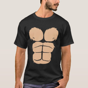 Halloween Costume Spaß Monkey Gorilla Anzug Ha T-Shirt
