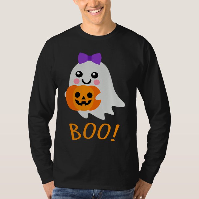 Halloween Costume  Sweet Ghost Jack o Lantern T-Shirt (Vorderseite)