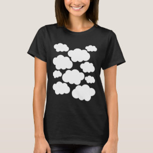 Halloween Costume Weiße Wolken T-Shirt