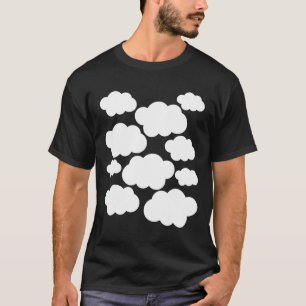 Halloween Costume Weiße Wolken T-Shirt