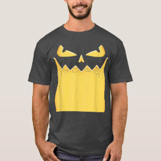 Halloween Costumes Pumpkin Face T-Shirt