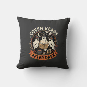 Halloween Coven Leser Nacht Kissen