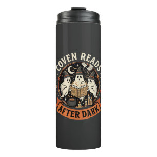 Halloween Coven Leser Nacht Thermosbecher