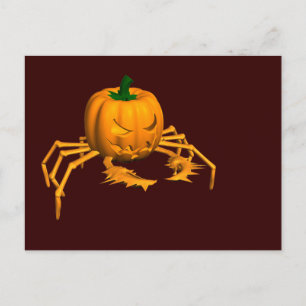 Halloween Crab Postkarte