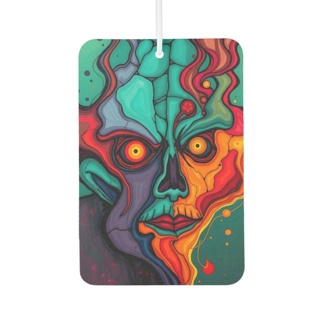 Halloween Creeps Autolufterfrischer (Vorderseite)