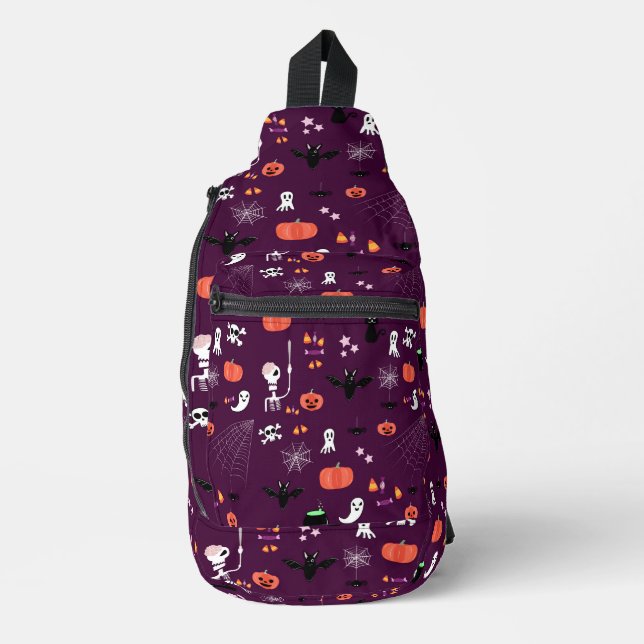 Halloween Crossbody Bag (Vorderseite)