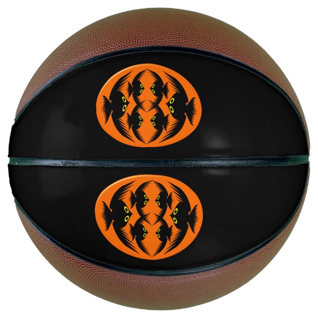 Halloween Crows Basketballs (Vorderseite)