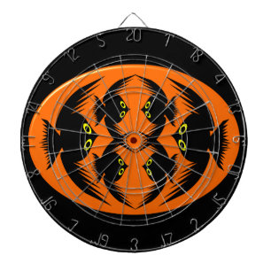 Halloween Crows Dart Board Dartscheibe