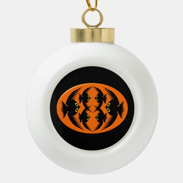 Halloween Crows Ornament (Vorderseite)