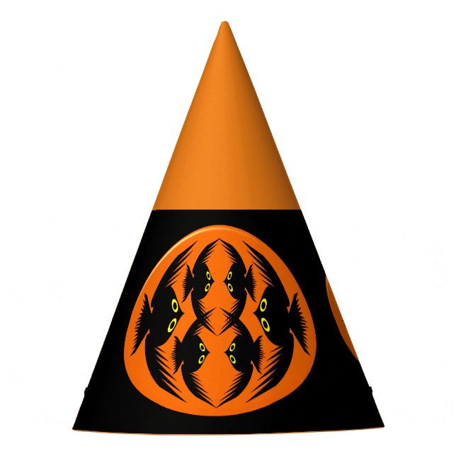 Halloween Crows Party Hat Partyhütchen (Vorderseite)