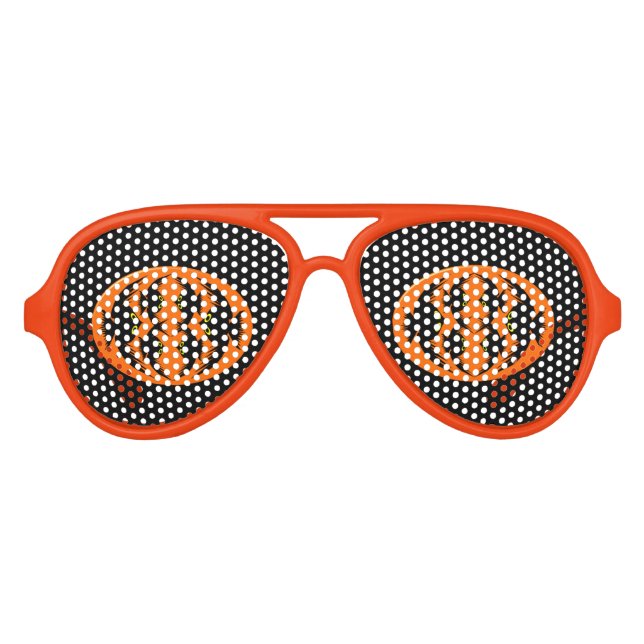 Halloween Crows Party Shades Sonnenbrille (Vorderseite)