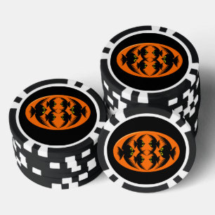 Halloween Crows Pokerchips