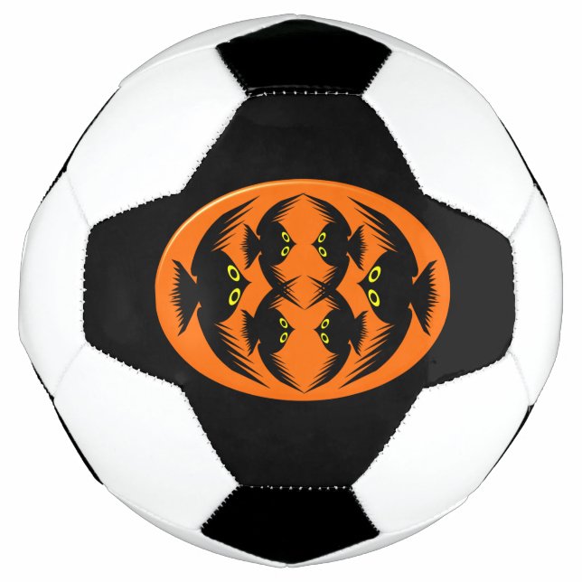 Halloween Crows Soccer Ball (Vorderseite)