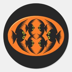 Halloween Crows Sticker