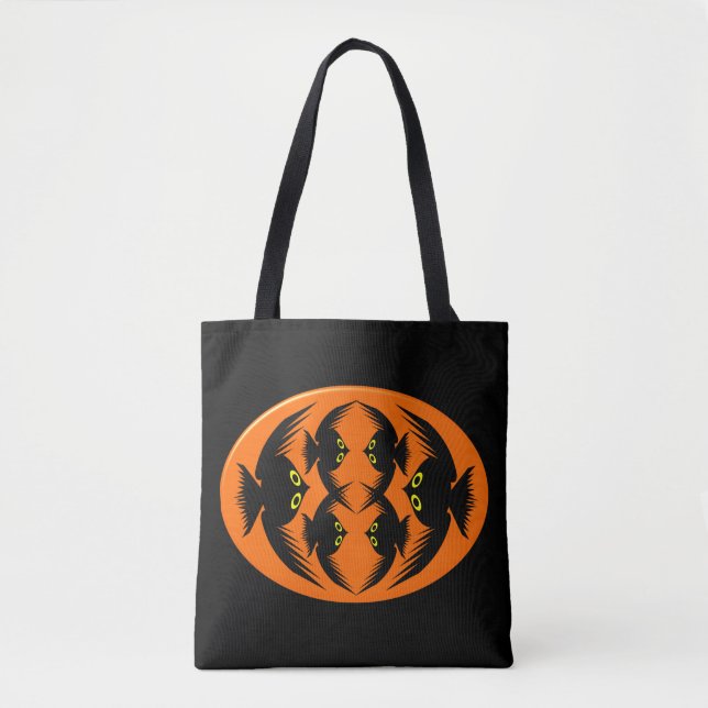 Halloween Crows Tote Bag (Vorderseite)