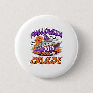 Halloween Cruise 2025 Halloween Trip Family Cruisi Button