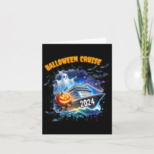 Halloween Cruise Ghost 2024 Matching Family Boo Cr Karte