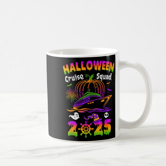 Halloween Cruise Squad 2025 Pumpkin Soky Season Fa Kaffeetasse (Rechts)