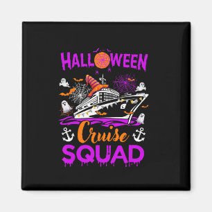 Halloween Cruise Squad Familie Cruising Spooky See Magnet