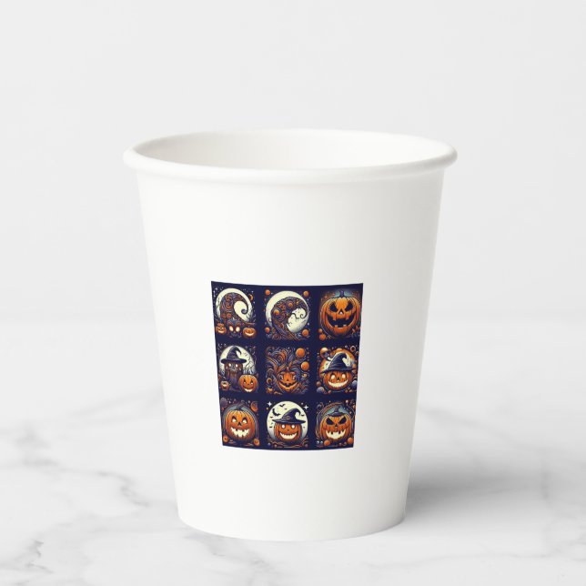 Halloween-Cup Pappbecher (Vorderseite)