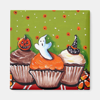 Halloween Cupcakes Magnet
